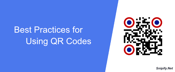 Best Practices for Using QR Codes