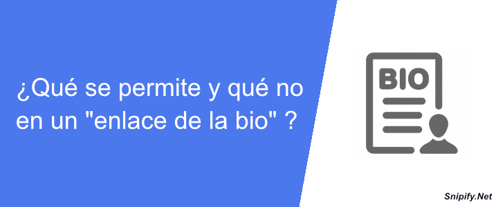 ¿Qué se permite y qué no en un 