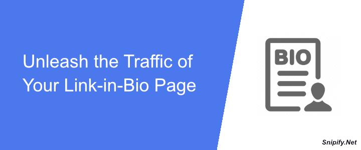 Unleash the Traffic of Your Link-in-Bio Page